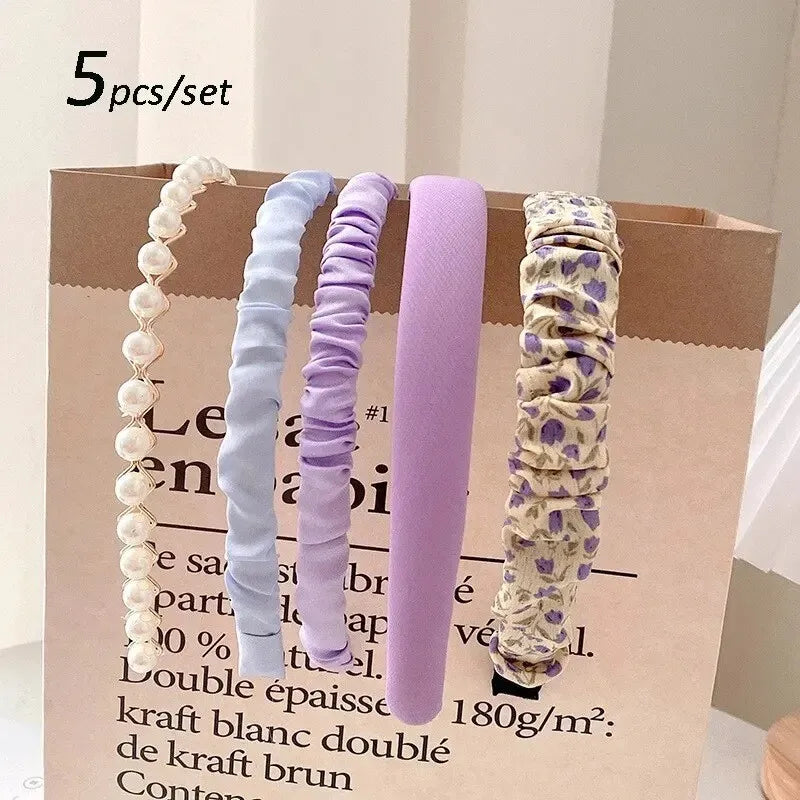 French Retro | Head Band | 5 pcs