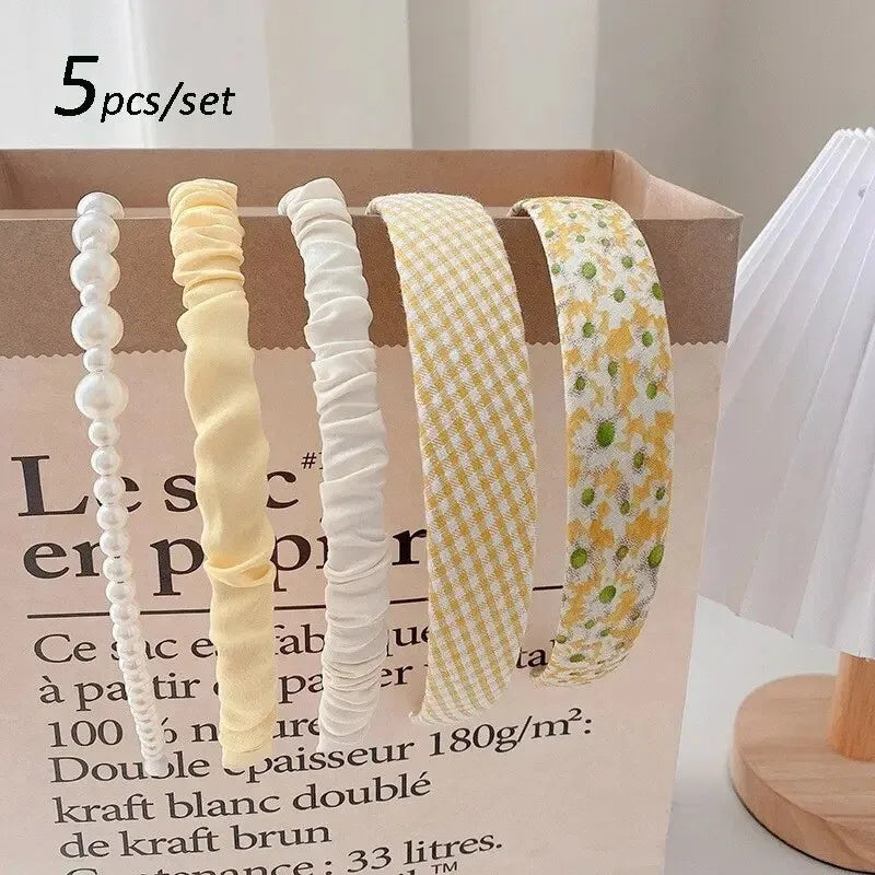 French Retro | Head Band | 5 pcs